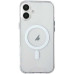 Накладка TPU Space Case with Magnetic для iPhone 16- прозорий Накладка TPU Space Case with Magnetic для iPhone 16- прозорий