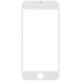 Скло дисплея з OCA-плівкою Mitsubishi для iPhone 8 Plus with frame, Original White