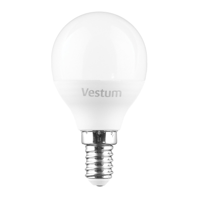 Лампа LED Vestum G45 6W 4100K 220V E14 Лампа LED Vestum G45 6W 4100K 220V E14