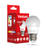 Лампа LED Vestum G45 6W 4100K 220V E27 Лампа LED Vestum G45 6W 4100K 220V E27
