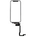 Сенсор для телефону iPhone X з довгим шлейфом, з OCA плівкою, Original PRC Black