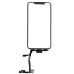 Сенсор для телефону iPhone XS Max з довгим шлейфом, з OCA плівкою, Original, Black