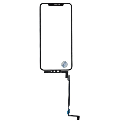 Сенсор для телефону iPhone 11 Pro Max з мікросхемою, з OCA плівкою, Original Black