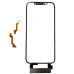 Сенсор для телефону iPhone 12 Pro Max без мікросхеми, з OCA плівкою, Original  Black
