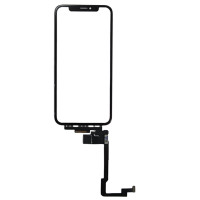 Сенсор для телефону iPhone X з довгим шлейфом, з OCA плівкою Mitsubishi, Original PRC Black Сенсор для телефону iPhone X з довгим шлейфом, з OCA плівкою Mitsubishi, Original PRC Black