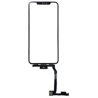 Сенсор для телефону iPhone XS Max з довгим шлейфом, з OCA плівкою Mitsubishi, Original PRC Black