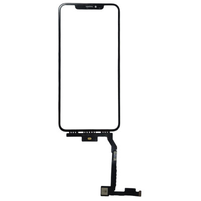 Сенсор для телефону iPhone XS Max з довгим шлейфом, з OCA плівкою Mitsubishi, Original PRC Black Сенсор для телефону iPhone XS Max з довгим шлейфом, з OCA плівкою Mitsubishi, Original PRC Black