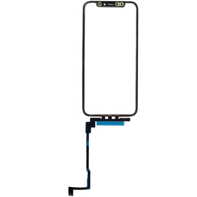 Сенсор для телефону iPhone 11 Pro без мікросхеми, з OCA плівкою Mitsubishi, Original Black