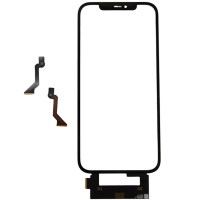 Сенсор для телефону iPhone 12 Pro Max без мікросхеми, з OCA плівкою Mitsubishi, Original Black Сенсор для телефону iPhone 12 Pro Max без мікросхеми, з OCA плівкою Mitsubishi, Original Black