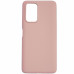 Накладка (з мікрофіброю) Silicone Cover Lakshmi для Xiaomi Redmi Note 10 Pro / Note 10 Pro Max- рожевий пісок