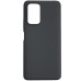 Накладка (з мікрофіброю) Silicone Cover Lakshmi для Xiaomi Redmi Note 10 Pro / Note 10 Pro Max- темно-сірий