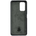 Накладка (з мікрофіброю) Silicone Cover Lakshmi для Xiaomi Redmi Note 10 Pro / Note 10 Pro Max- темно-сірий