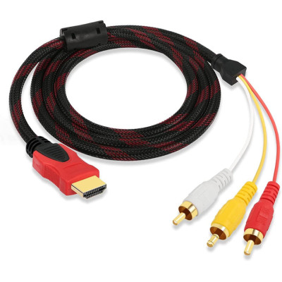 HDMI кабель to 3RCA RGB (1.5m) HDMI кабель to 3RCA RGB (1.5m)
