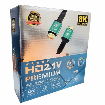 HDMI кабель 2.1V 8K UHD (10m)