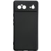 Накладка (з мікрофіброю) GETMAN Liquid Silk Full Camera для Google Pixel 6- чорний