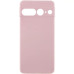 Накладка (з мікрофіброю) GETMAN Liquid Silk Full Camera для Google Pixel 7 Pro- рожевий пісок