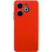 Накладка (з мікрофіброю) GETMAN Liquid Silk Full Camera для Infinix Hot 40i / Spark Go 2024 / Spark 20i- червоний