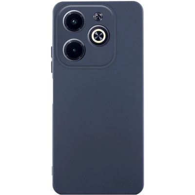 Накладка (з мікрофіброю) GETMAN Liquid Silk Full Camera для Infinix Hot 40i / Spark Go 2024 / Spark 20i- темно-синій Накладка (з мікрофіброю) GETMAN Liquid Silk Full Camera для Infinix Hot 40i / Spark Go 2024 / Spark 20i- темно-синій