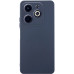 Накладка (з мікрофіброю) GETMAN Liquid Silk Full Camera для Infinix Hot 40i / Spark Go 2024 / Spark 20i- темно-синій