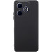 Накладка (з мікрофіброю) GETMAN Liquid Silk Full Camera для Infinix Hot 40i / Spark Go 2024 / Spark 20i- чорний