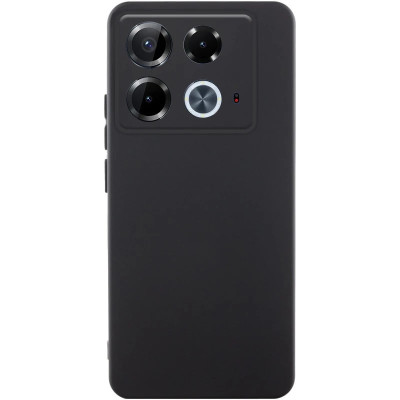 Накладка (з мікрофіброю) GETMAN Liquid Silk Full Camera для Infinix Note 40 4G- чорний Накладка (з мікрофіброю) GETMAN Liquid Silk Full Camera для Infinix Note 40 4G- чорний