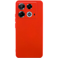 Накладка (з мікрофіброю) GETMAN Liquid Silk Full Camera для Infinix Note 40 Pro 4G- червоний Накладка (з мікрофіброю) GETMAN Liquid Silk Full Camera для Infinix Note 40 Pro 4G- червоний