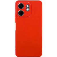 Накладка (з мікрофіброю) GETMAN Liquid Silk Full Camera для Infinix Smart 9 4G / Hot 50i- червоний Накладка (з мікрофіброю) GETMAN Liquid Silk Full Camera для Infinix Smart 9 4G / Hot 50i- червоний