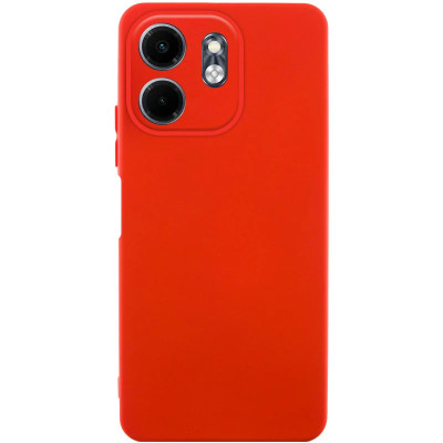 Накладка (з мікрофіброю) GETMAN Liquid Silk Full Camera для Infinix Smart 9 4G / Hot 50i- червоний Накладка (з мікрофіброю) GETMAN Liquid Silk Full Camera для Infinix Smart 9 4G / Hot 50i- червоний