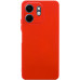Накладка (з мікрофіброю) GETMAN Liquid Silk Full Camera для Infinix Smart 9 4G / Hot 50i- червоний