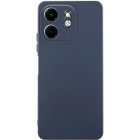 Накладка (з мікрофіброю) GETMAN Liquid Silk Full Camera для Infinix Smart 9 4G / Hot 50i- темно-синій Накладка (з мікрофіброю) GETMAN Liquid Silk Full Camera для Infinix Smart 9 4G / Hot 50i- темно-синій