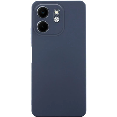 Накладка (з мікрофіброю) GETMAN Liquid Silk Full Camera для Infinix Smart 9 4G / Hot 50i- темно-синій Накладка (з мікрофіброю) GETMAN Liquid Silk Full Camera для Infinix Smart 9 4G / Hot 50i- темно-синій
