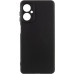 Накладка (з мікрофіброю) GETMAN Liquid Silk Full Camera для Motorola Moto G14- чорний