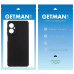 Накладка (з мікрофіброю) GETMAN Liquid Silk Full Camera для Motorola Moto G14- чорний