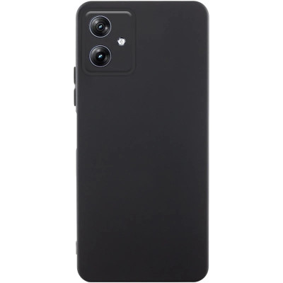 Накладка (з мікрофіброю) GETMAN Liquid Silk Full Camera для Motorola Moto G54- чорний Накладка (з мікрофіброю) GETMAN Liquid Silk Full Camera для Motorola Moto G54- чорний