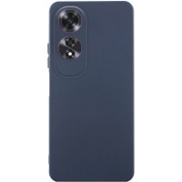 Накладка (з мікрофіброю) GETMAN Liquid Silk Full Camera для Oppo A60 4G- синій Накладка (з мікрофіброю) GETMAN Liquid Silk Full Camera для Oppo A60 4G- синій
