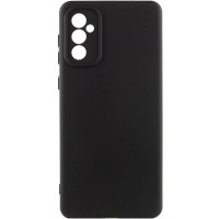 Накладка (з мікрофіброю) GETMAN Liquid Silk Full Camera для Samsung A35- чорний