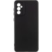 Накладка (з мікрофіброю) GETMAN Liquid Silk Full Camera для Samsung A35- чорний
