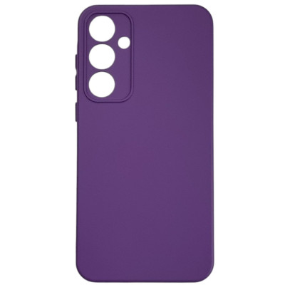 Накладка (з мікрофіброю) GETMAN Liquid Silk Full Camera для Samsung A35- фіолетовий Накладка (з мікрофіброю) GETMAN Liquid Silk Full Camera для Samsung A35- фіолетовий