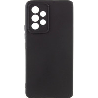 Накладка (з мікрофіброю) GETMAN Liquid Silk Full Camera для Samsung A73 5G- чорний Накладка (з мікрофіброю) GETMAN Liquid Silk Full Camera для Samsung A73 5G- чорний