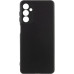 Накладка (з мікрофіброю) GETMAN Liquid Silk Full Camera для Samsung M23 5G / M13 4G- чорний