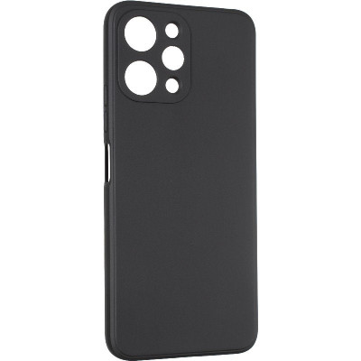 Накладка (з мікрофіброю) GETMAN Liquid Silk Full Camera для Xiaomi Redmi 12- чорний Накладка (з мікрофіброю) GETMAN Liquid Silk Full Camera для Xiaomi Redmi 12- чорний
