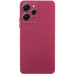 Накладка (з мікрофіброю) GETMAN Liquid Silk Full Camera для Xiaomi Redmi 12- марсала