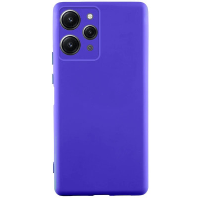 Накладка (з мікрофіброю) GETMAN Liquid Silk Full Camera для Xiaomi Redmi 12- ультра-синій Накладка (з мікрофіброю) GETMAN Liquid Silk Full Camera для Xiaomi Redmi 12- ультра-синій