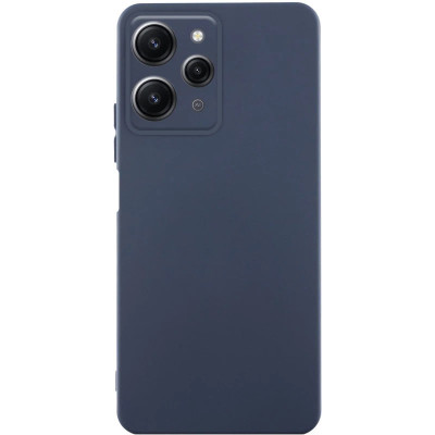Накладка (з мікрофіброю) GETMAN Liquid Silk Full Camera для Xiaomi Redmi 12- темно-синій Накладка (з мікрофіброю) GETMAN Liquid Silk Full Camera для Xiaomi Redmi 12- темно-синій