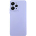 Накладка (з мікрофіброю) GETMAN Liquid Silk Full Camera для Xiaomi Redmi 12- бузковий
