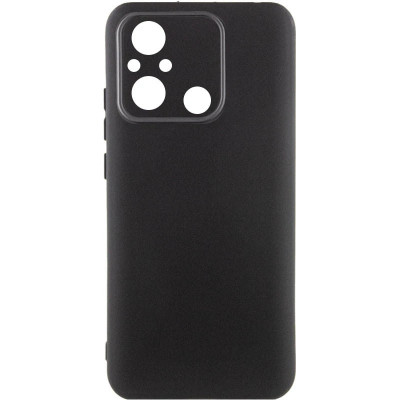 Накладка (з мікрофіброю) GETMAN Liquid Silk Full Camera для Xiaomi Redmi 12C / Poco C55- чорний Накладка (з мікрофіброю) GETMAN Liquid Silk Full Camera для Xiaomi Redmi 12C / Poco C55- чорний