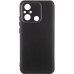 Накладка (з мікрофіброю) GETMAN Liquid Silk Full Camera для Xiaomi Redmi 12C / Poco C55- чорний