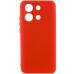 Накладка (з мікрофіброю) GETMAN Liquid Silk Full Camera для Xiaomi Redmi Note 13 4G- червоний