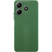 Накладка (з мікрофіброю) GETMAN Liquid Silk Full Camera для Xiaomi Redmi Note 14 5G- темно-зелений