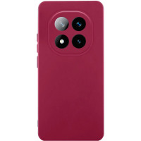 Накладка (з мікрофіброю) GETMAN Liquid Silk Full Camera для Xiaomi Redmi Note 14 Pro 5G- марсала Накладка (з мікрофіброю) GETMAN Liquid Silk Full Camera для Xiaomi Redmi Note 14 Pro 5G- марсала
